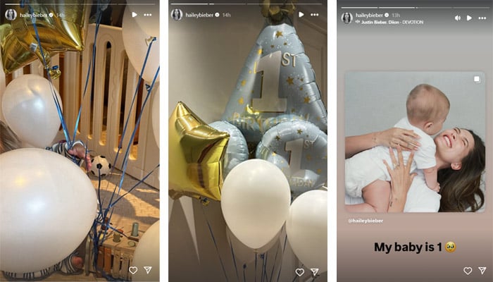 Inside Justin, Hailey Bieber son Jack Blues first birthday celebrations