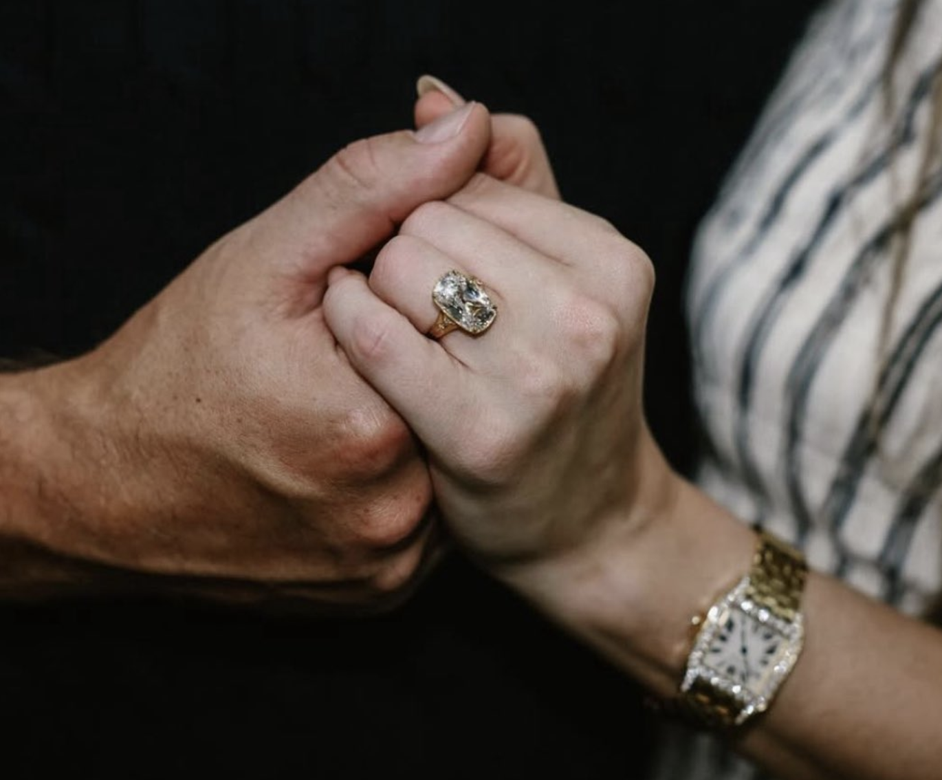 Image - Taylor Swift's Instagram Taylor Swift’s engagement ring