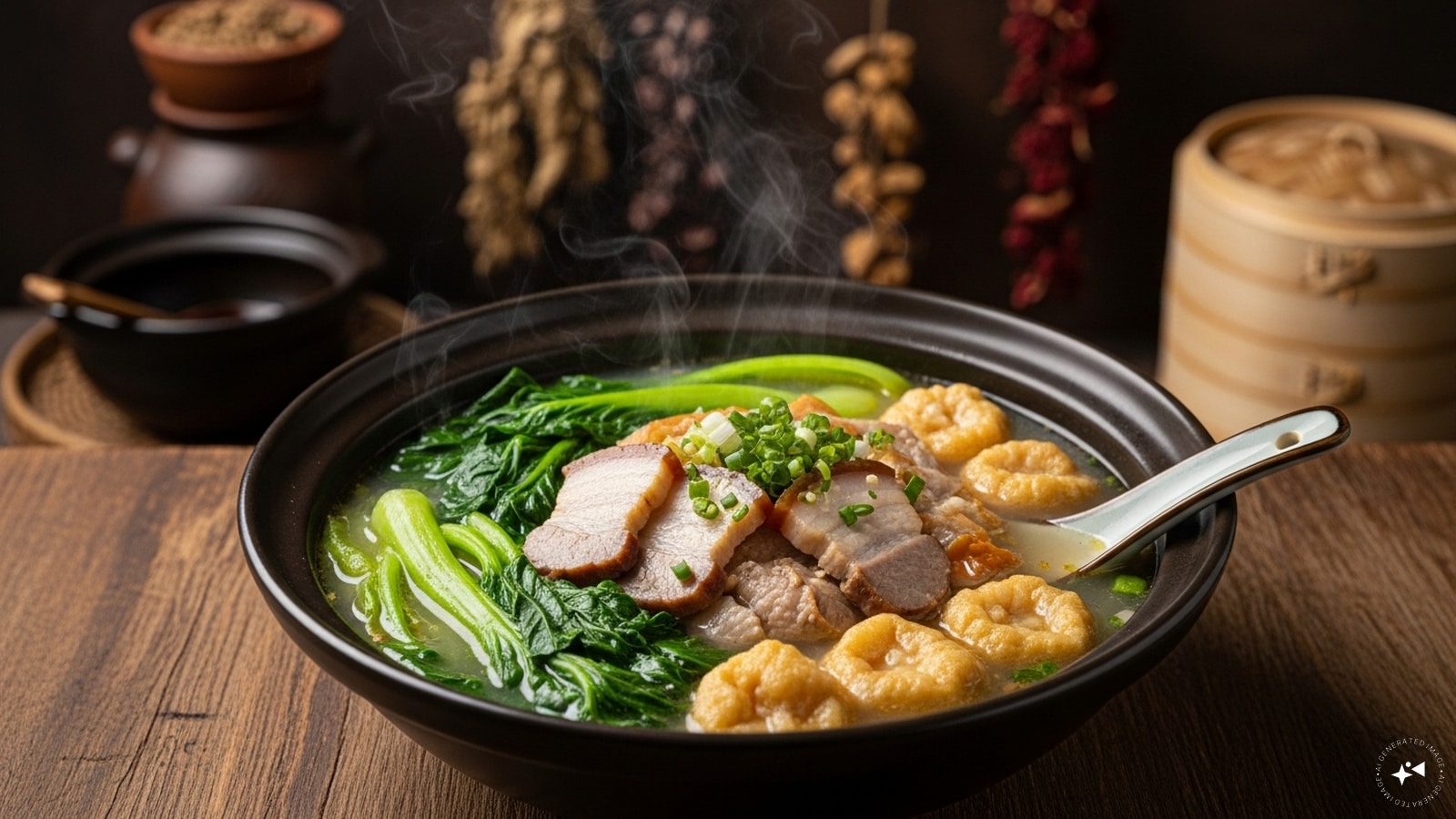 Chinese Mustard Greens Soup: In Chinese cuisine, mustard greens are often simmered in clear broths with ginger, garlic, and sometimes pork or tofu. The result is a light yet warming soup that’s perfect for chilly evenings. The greens add a peppery depth to the broth, making it soothing and refreshing.