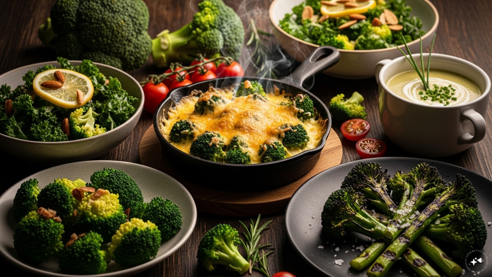 Supports Eye Health: Broccoli contains lutein and zeaxanthin, important antioxidants that protect eyes from damage. Regular consumption supports vision, reduces dryness, and prevents age-related eye issues, especially in winter when indoor heating can strain eyes.