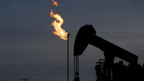 Bloomberg via Getty Images  A oil pumpjack on Lake Maracaibo in Cabimas, Zulia state, Venezuela